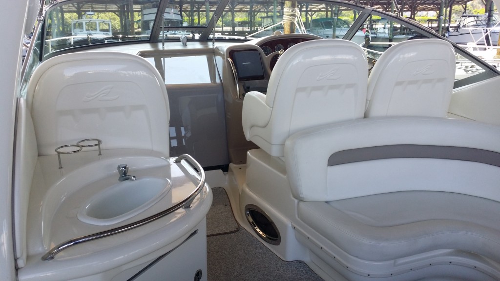 yacht upholstery detailing in tampa